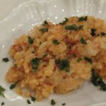 risotto with bisque